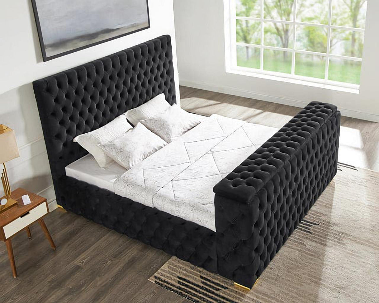 Upholstered TV Bed